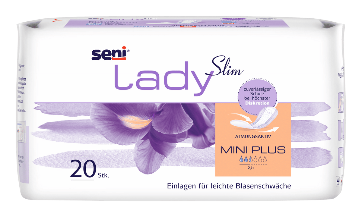 Seni Lady Slim Mini Plus Εισαγωγή | Πακέτο (20 κομμάτια)