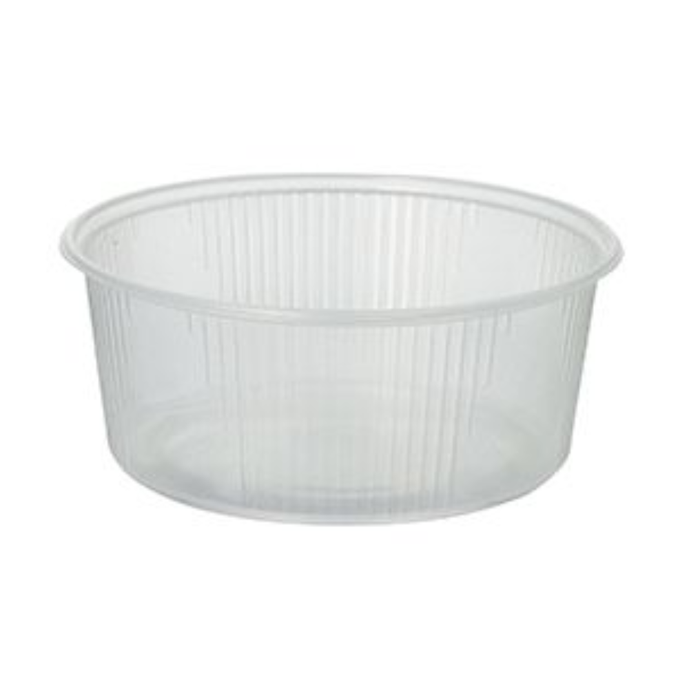 Το κύπελλο συσκευασίας Starpak είναι ένα στρογγυλό, διαφανές πλαστικό δοχείο με χωρητικότητα 200 ml και κάθετες αυλακώσεις, ιδανικό για την αποθήκευση ή τη μεταφορά τροφίμων. Διατίθεται σε συσκευασίες των 100 τεμαχίων.