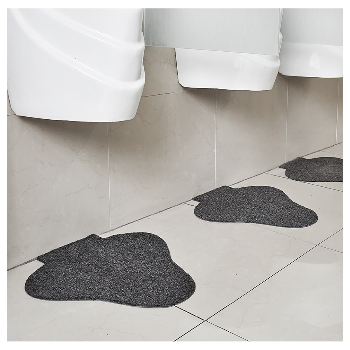 ëkcos ëkco mat Urinal-Bodenmatte schwarz