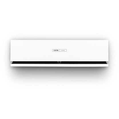 Το μπροστινό πάνελ CWS για το διανομέα αρωμάτων Air Bar από την CWS είναι μια λευκή, τοποθετημένη στον τοίχο συσκευή με μοντέρνο, ορθογώνιο σχεδιασμό και κάτω εξαερισμό, επισημασμένο με "CWS HYGIENE".