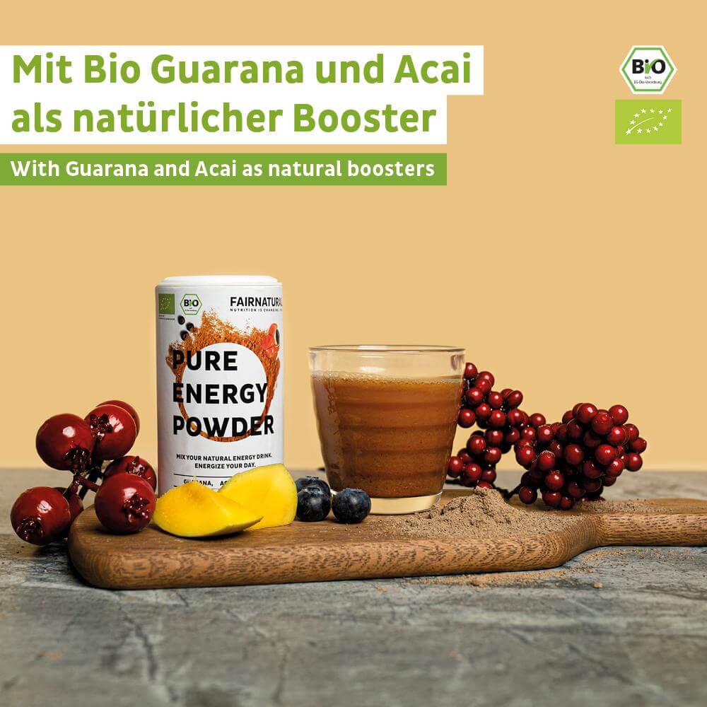 Σκόνη βιολογικού ενεργειακού ποτού πριν την προπόνηση