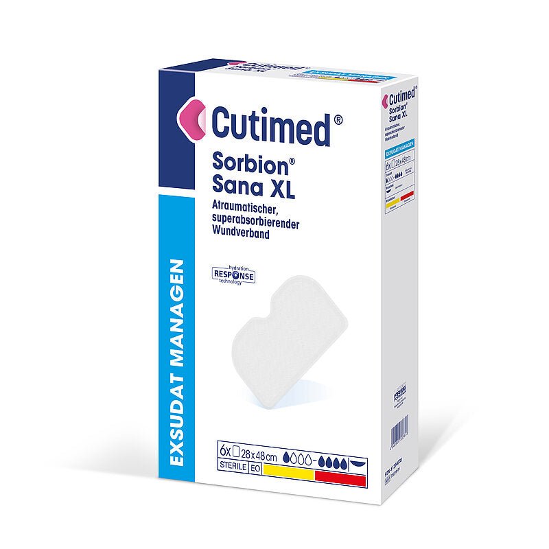Cutimed Sorbion Sana, επίδεσμος τραύματος