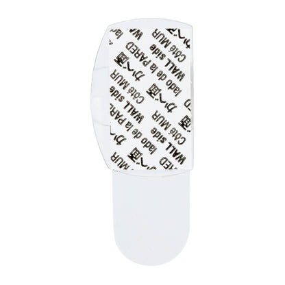 Η εικόνα δείχνει Command™ διάφανα κλιπ για στρογγυλά καλώδια (17017CLR, 4 κλιπ + 5 ταινίες) από την 3M Deutschland GmbH σε λευκό φόντο - ιδανικά για λύσεις στερέωσης καλωδίων.