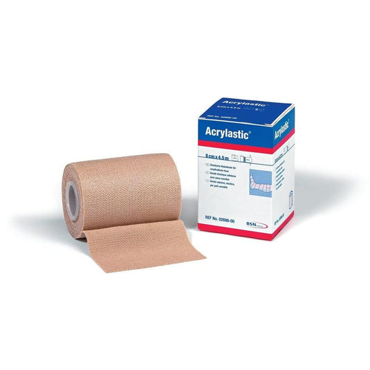 Acrylastic, ελαστικός συγκολλητικός επίδεσμος, 60 % επιμήκης ελαστικότητα