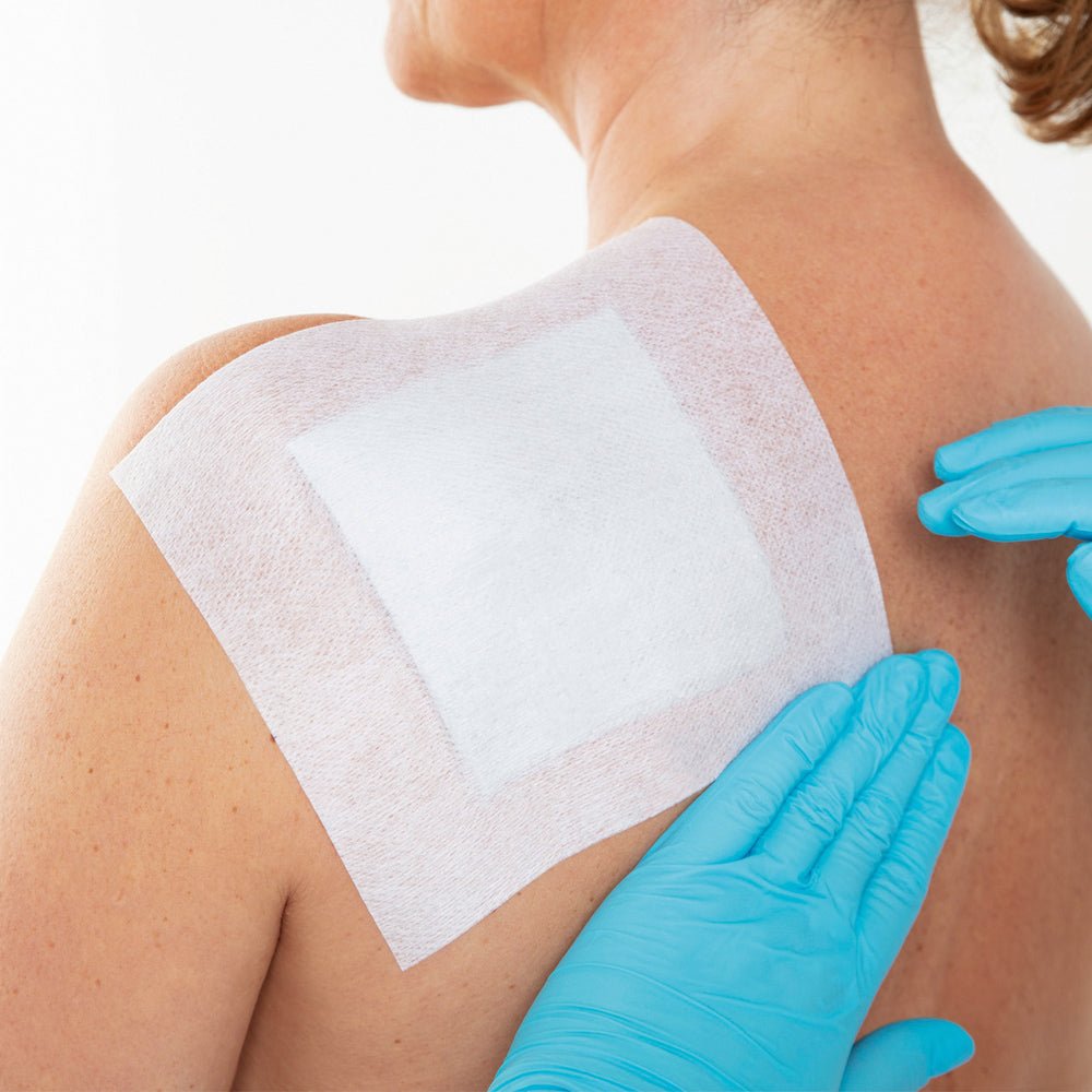 Leukoplast fixomull stretch, αυτοκόλλητο ύφασμα