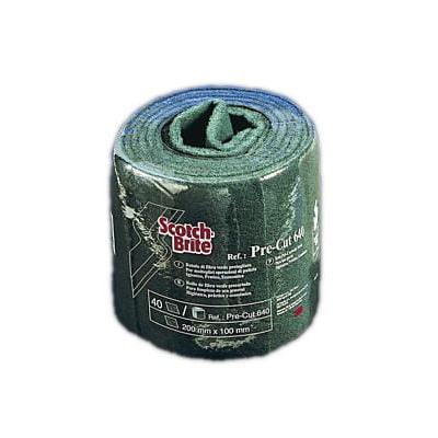 3M™ Scotch-Brite™ Hand Pad Roll 640, 200 mm x 4 m, 40 pads/ρολό, 6 ρολά/θήκη | Συσκευασία (1 ρολό)