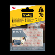 Scotch® Extreme Fastener Αυτοκόλλητη Ταινία, Διαφανής RF67300 01SE, 25mm x 76mm, 2 Σετ | Συσκευασία (2 τεμάχια)