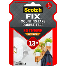 Scotch-FIX™ Extreme ταινία διπλής όψης εσωτερικής τοποθέτησης PGS05-1950-P, 19mm x 5m, 1 ρολό/συσκευασία | Συσκευασία (1 ρολό)