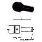 servomat Ersatzteil Einsteck-Reduzier-Verbinder 12 mm - 10 mm – Teilenr. JGPM061210E